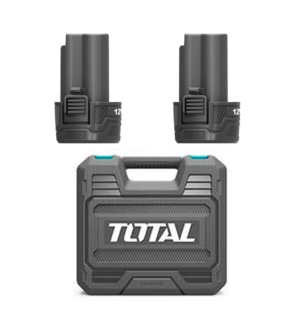 TOTAL  Lithium-ion 12V cordless drill (TDLI12208)