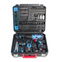 FIXTEC Cordless drill kit with 60pcs accessories 12V_FCD120K60