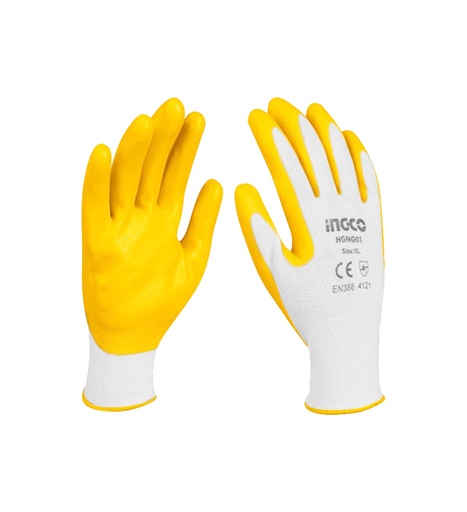 [6925582117677] INGCO Nitrile gloves Size-XL (HGNG01)